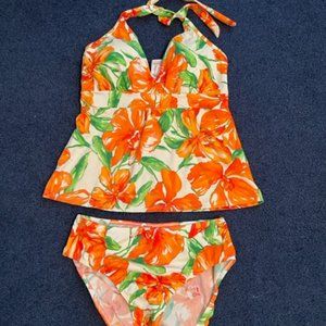 Venus Floral Tankini Swimsuit - Size 8  (Worn approx. 6x)